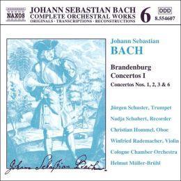 CD BACH CONCIERTOS DE BRANDEMBURGO VOL.1