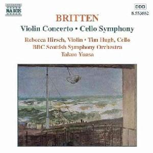 CD BRITTEN CONCIERTO VIOLIN // SINFONIA PARA CELLO