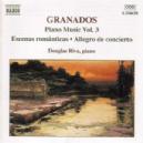 CD GRANADOS - OBRAS PARA PIANO VOL.3