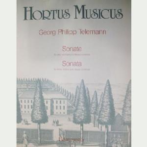 3VP TELEMANN SONATA HORTUS MUSICUS *OFERTA*