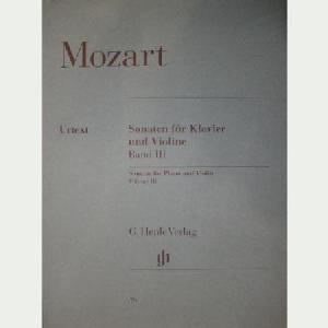 VP MOZART SONATAS V.3 HENLE VERLAG *OFERTA*