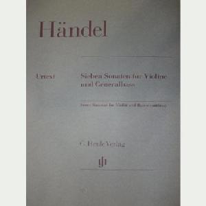 VP VC HANDEL SONATAS (7) HENLE VERLAG