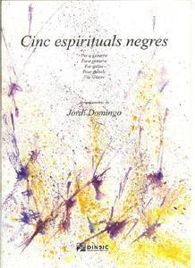 GUIT JORDI DOMINGO 5 ESPIRITUALS NEGRES *OFERTA*