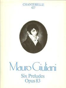 GUIT GIULIANI 6 PRELUDIOS OP.83 *OFERTA*