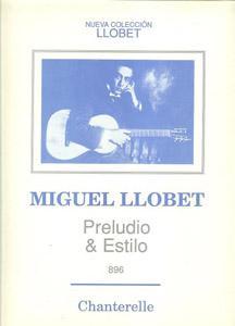 GUIT LLOBET PRELUDIO Y ESTILO GUITARRA *OFERTA*