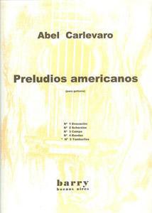 GUIT CARLEVARO PRELUDIO AMERICANO TAMBORILES *OFERTA*