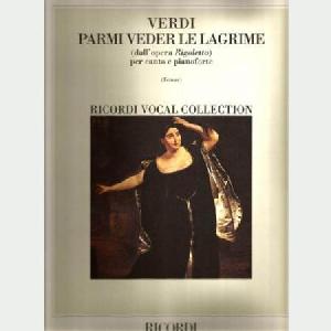 OP VERDI PARMI VEDER LE LAGRIME (RIGOLETTO) TENOR *OFERTA*