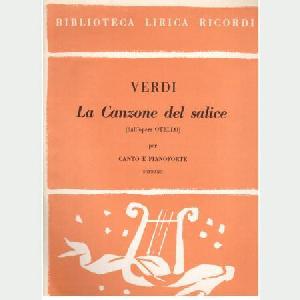 OP VERDI LA CANZONE DEL SALICE (OTELLO) SOPRANO *OFERTA*