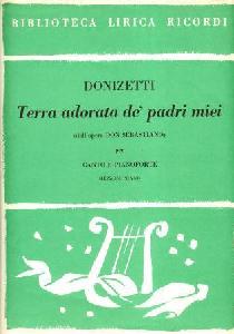 CRP DONIZETTI - TERRA ADORATA DE' PADRI MIEI *OFERTA*