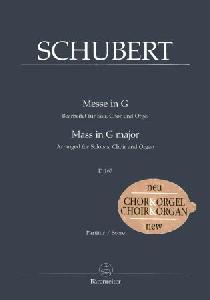 CRP ORG V/S SCHUBERT - MISA EN SOL D167