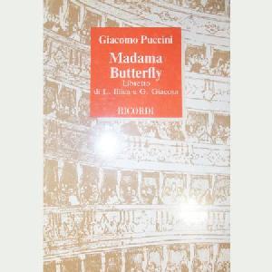 LIB PUCCINI MADAMA BUTTERFLY