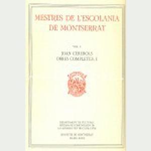 MESTRES ESCOLANIA MONTSERRAT VOL.15 III