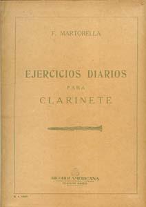 CL MARTORELLA EJERCICIOS DIARIOS PARA CLARINETE *OFERTA*